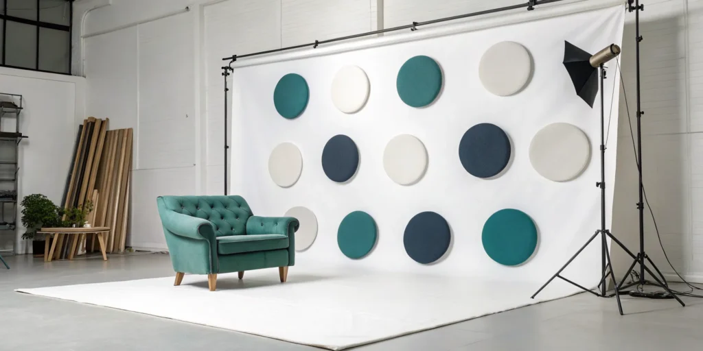 Deciding where to throw away furniture like this green armchair.